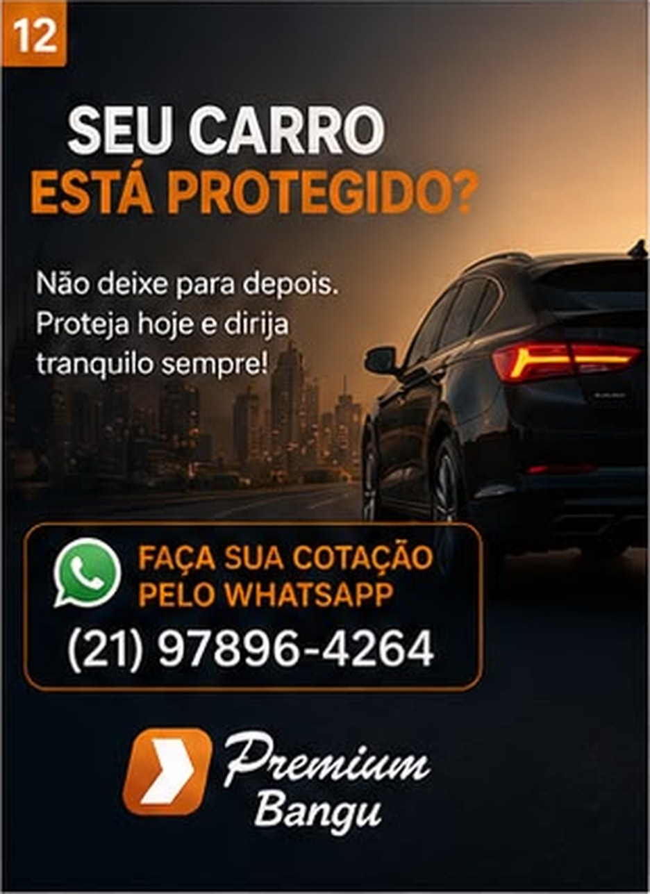 Conteúdo Premium Bangu: seu carro está protegido?
