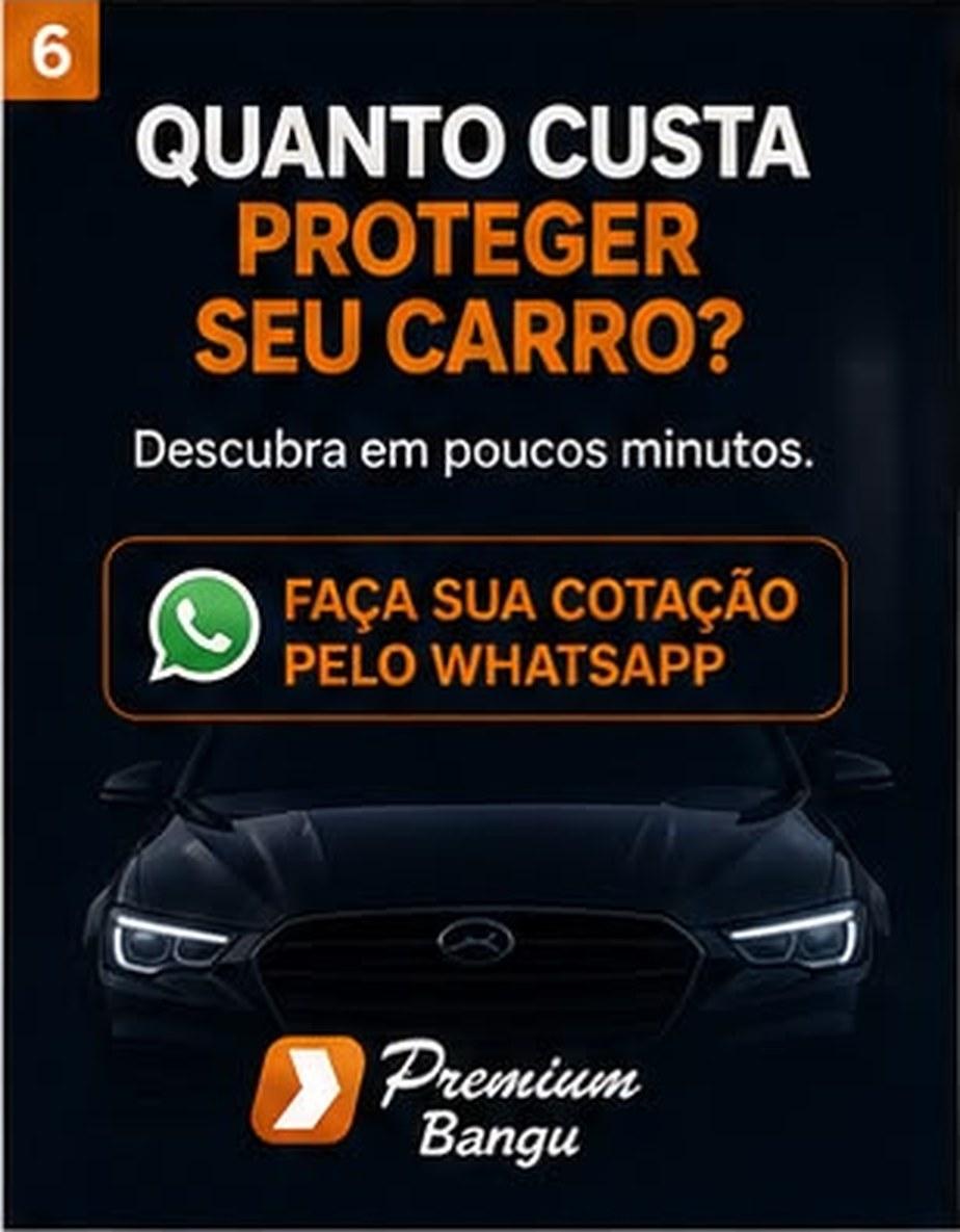 Conteúdo Premium Bangu: quanto custa proteger seu carro