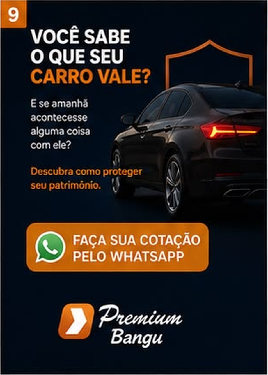 Conteúdo Premium Bangu: você sabe o que seu carro vale